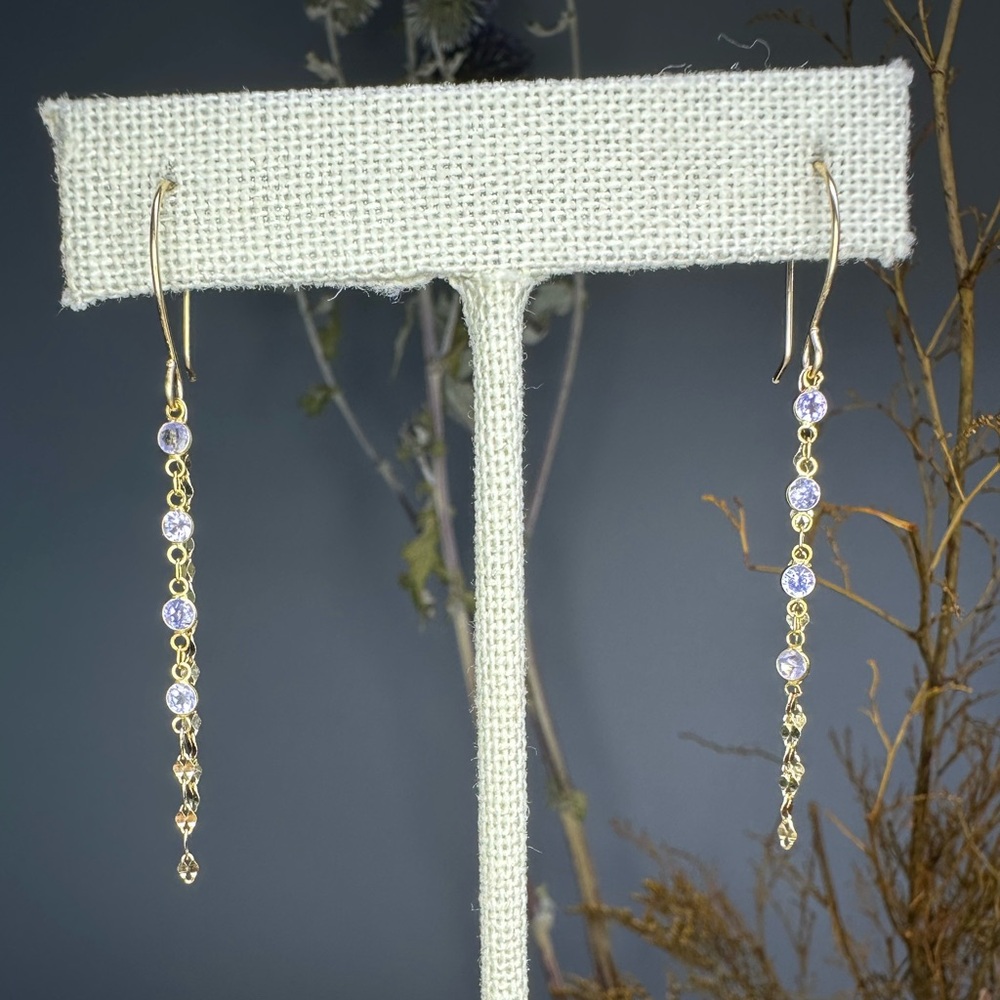 Tanzanite 14k/18k Dangle Earrings
